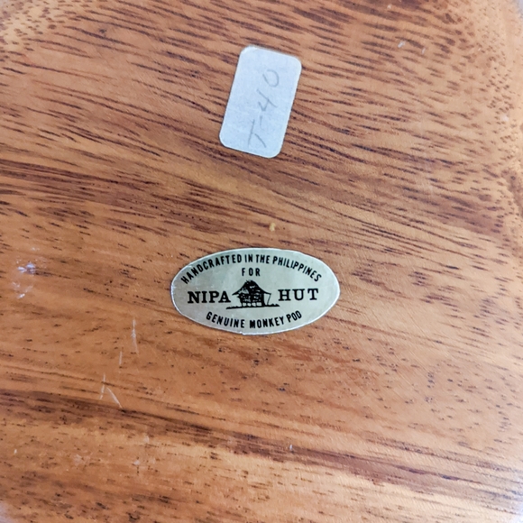 Vintage Wooden Apple Dish - Picture 8 of 8